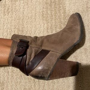 ALDO leather booties